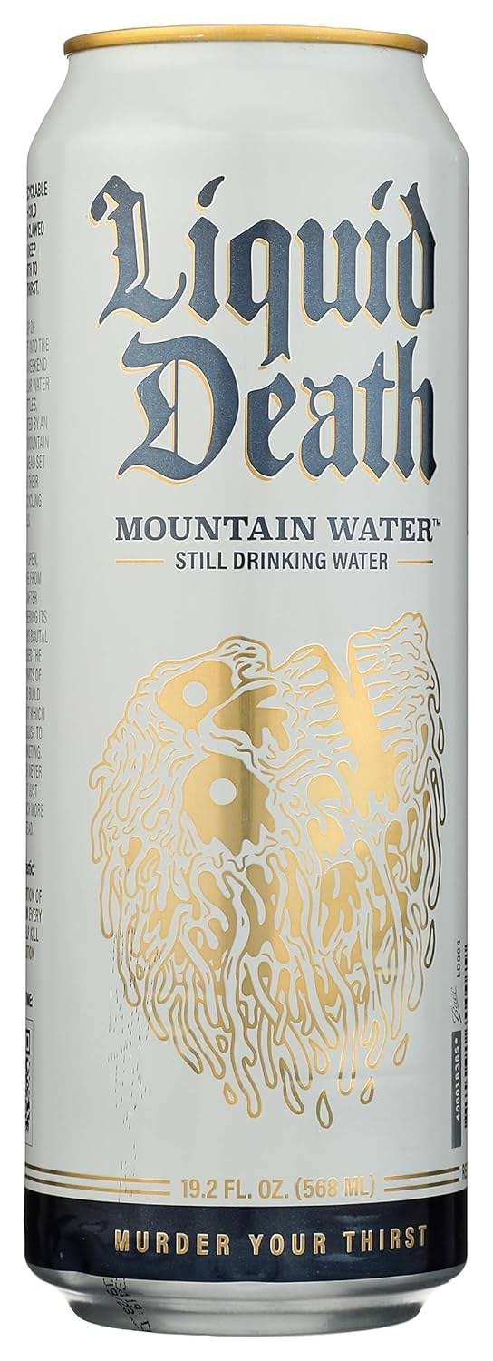 Alternative view of Liquid Death Still Water Single, 19.2 FZ